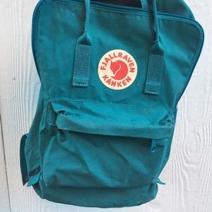 Fjallraven Kanken 16l ocean green backpack